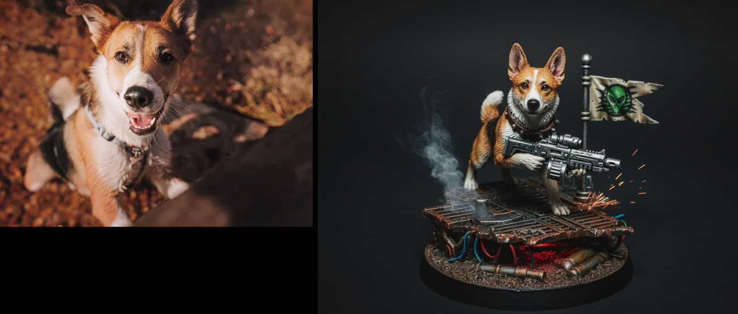 French Bulldog 3D printed figurine