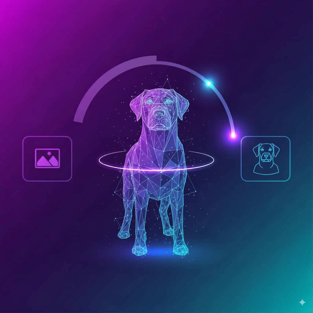 AI generating the figurine design